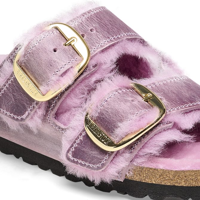 Arizona Big Buckle Shearling Oiled Leather - Image 6