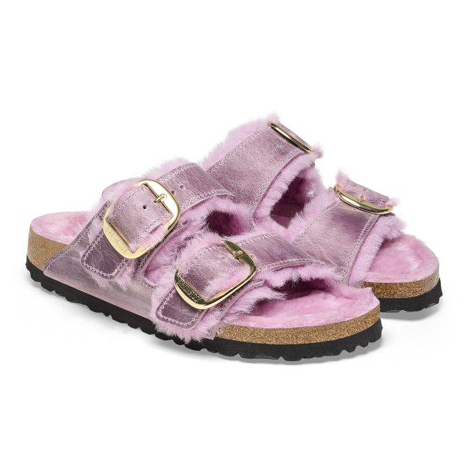 Arizona Big Buckle Shearling Oiled Leather - Image 4