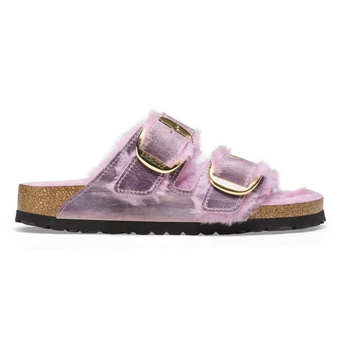Arizona Big Buckle Shearling Oiled Leather - Image 5