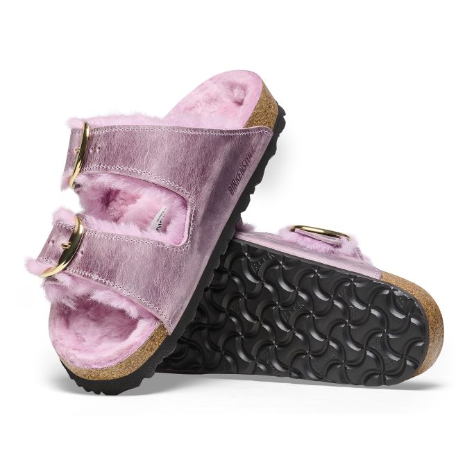 Arizona Big Buckle Shearling Oiled Leather - Image 2