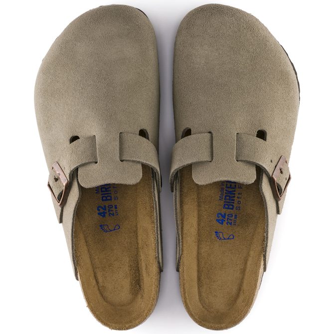 Boston Soft Footbed Suede Leather - Image 5